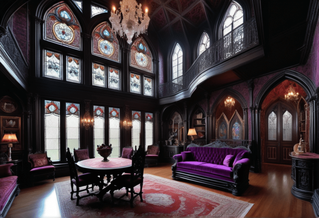 gothic victorian home decor aesthetic style