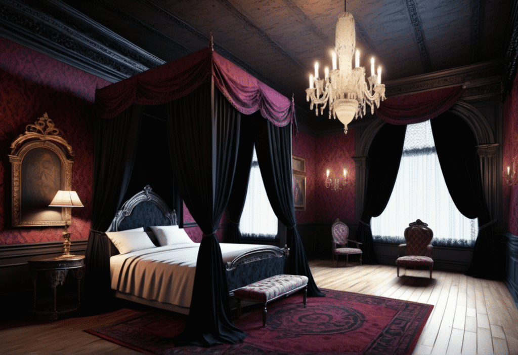 gothic victorian home decor aesthetic style