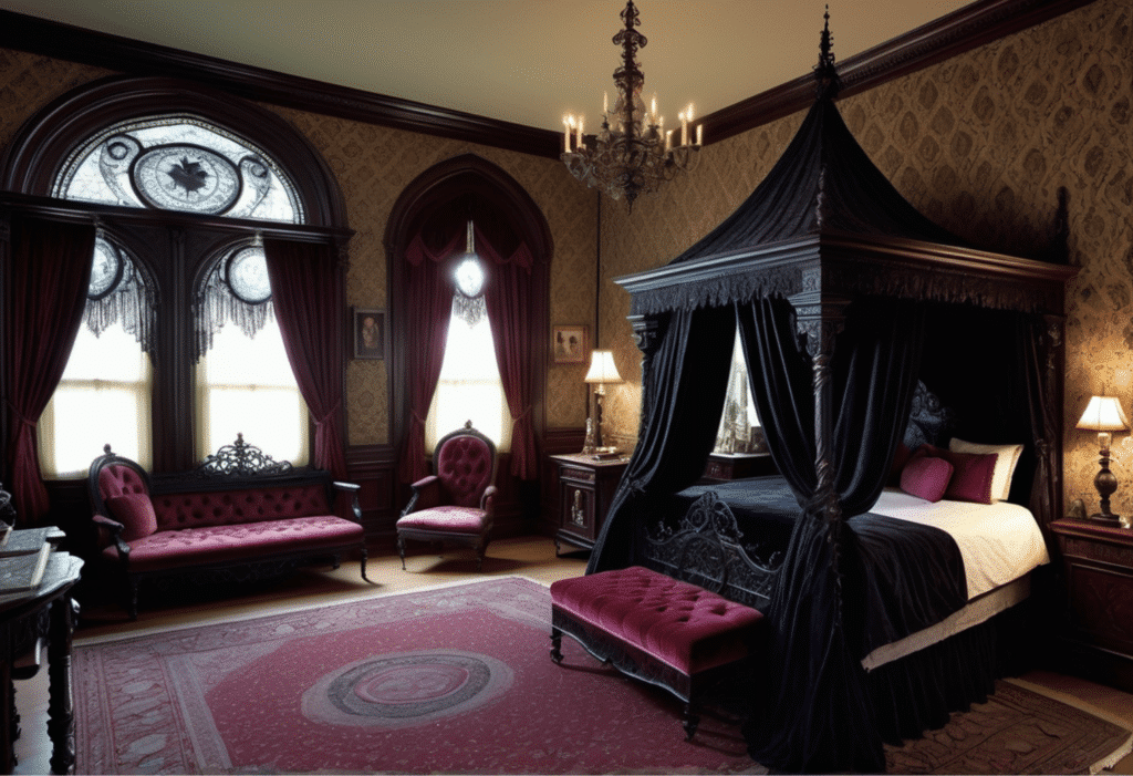 gothic victorian home decor aesthetic style