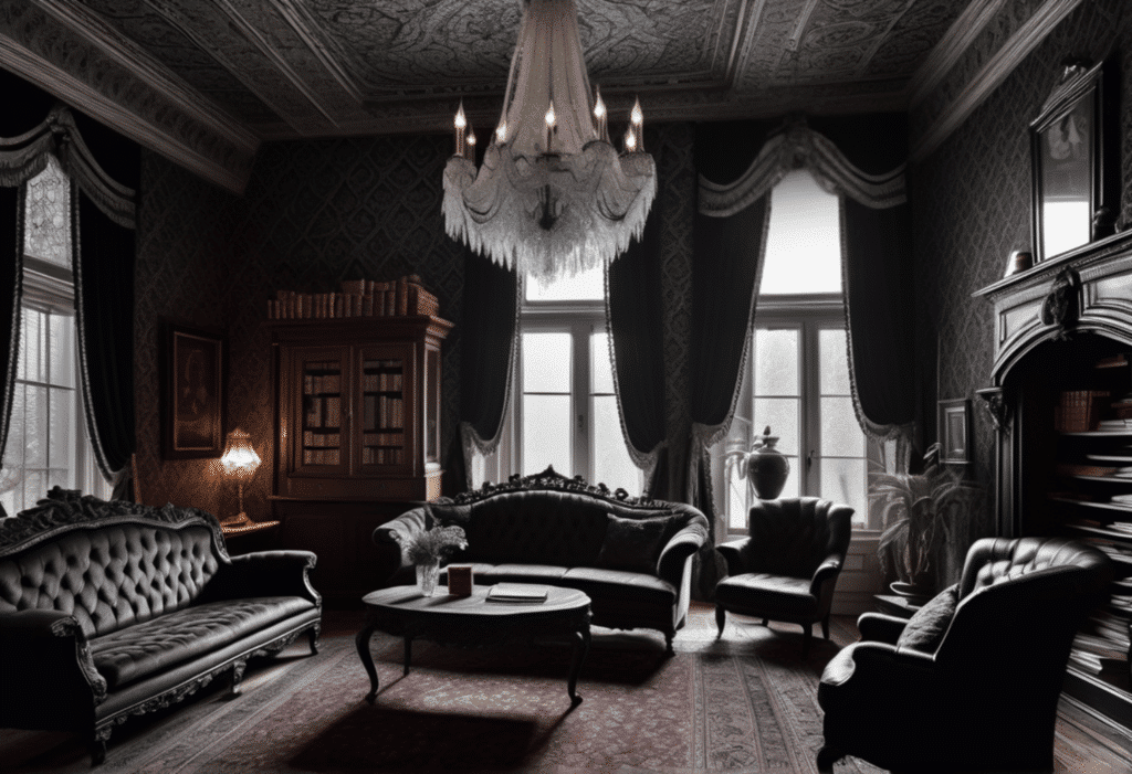 gothic victorian home decor aesthetic style