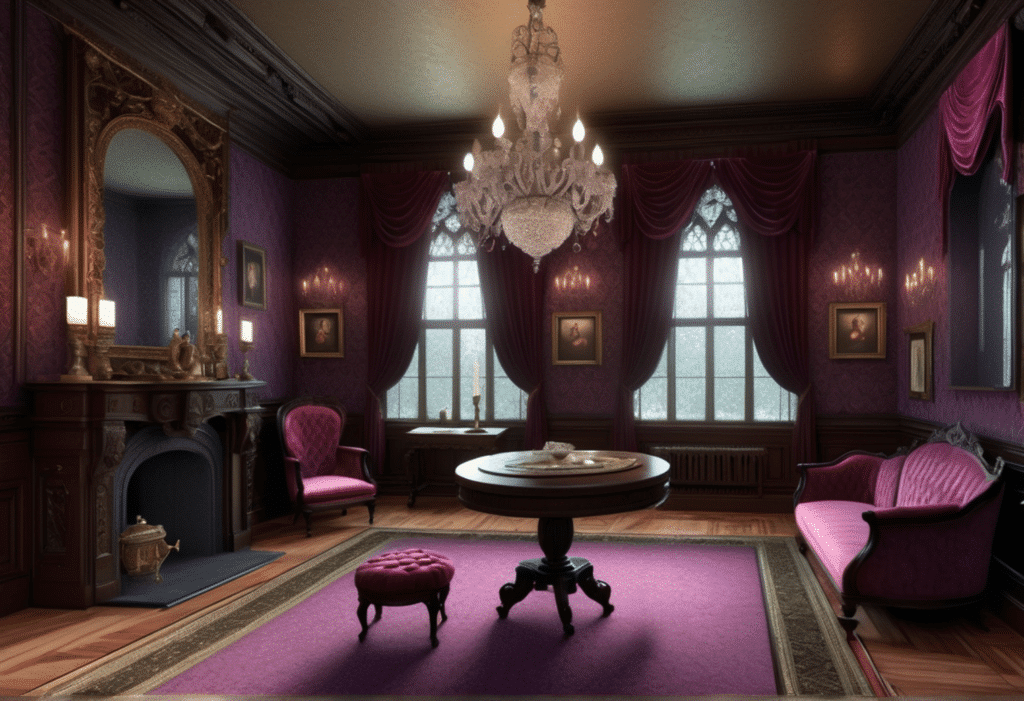 gothic victorian home decor aesthetic style