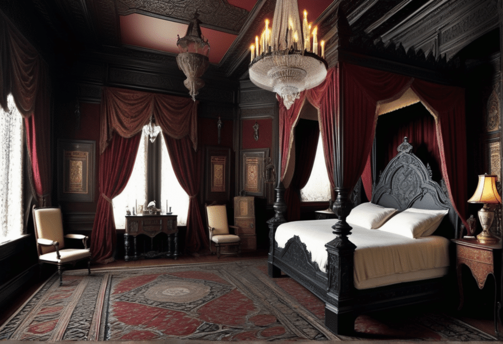 gothic victorian home decor aesthetic style