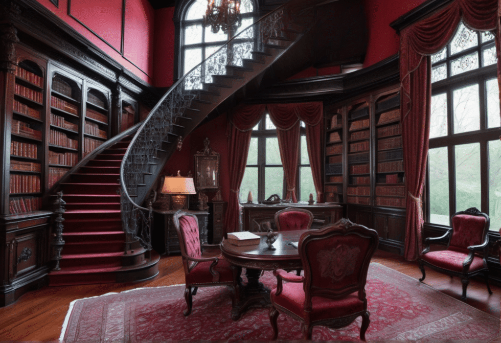 gothic victorian home decor aesthetic style