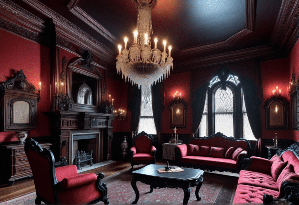 gothic victorian home decor aesthetic style