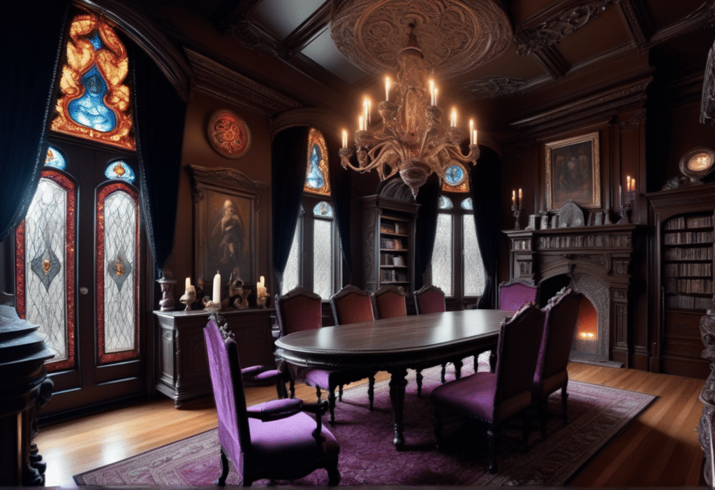 gothic victorian home decor aesthetic style