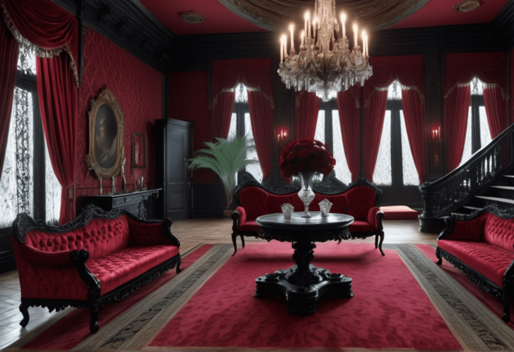 gothic victorian home decor aesthetic style