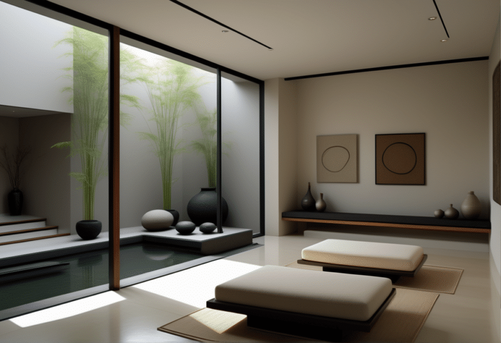 minimalist zen home decor aesthetic living room pictures