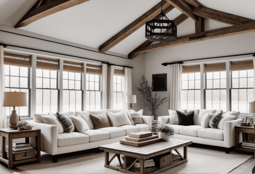 modern farmhouse home decor aesthetic