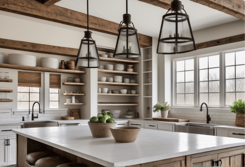 modern farmhouse home decor aesthetic