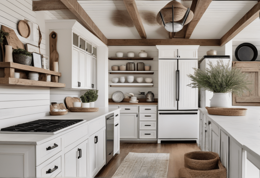 modern farmhouse home decor aesthetic