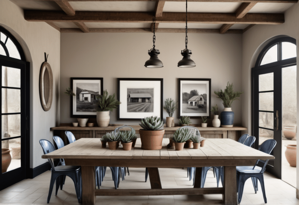 modern farmhouse home decor aesthetic