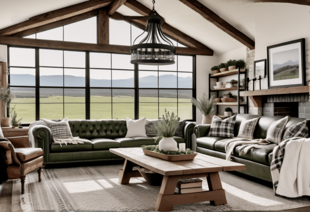 modern farmhouse home decor aesthetic