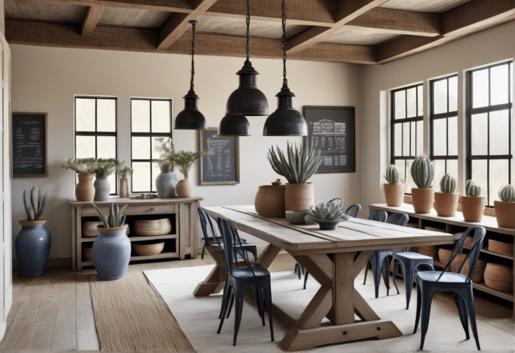 modern farmhouse home decor aesthetic