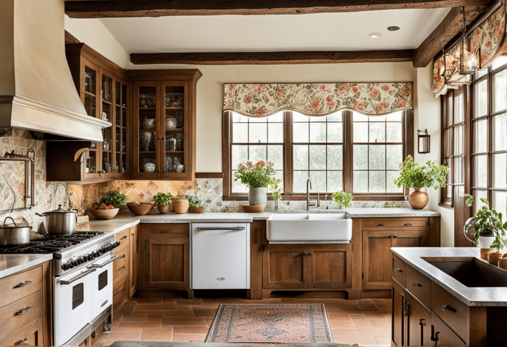 modern grandmacore kitchen