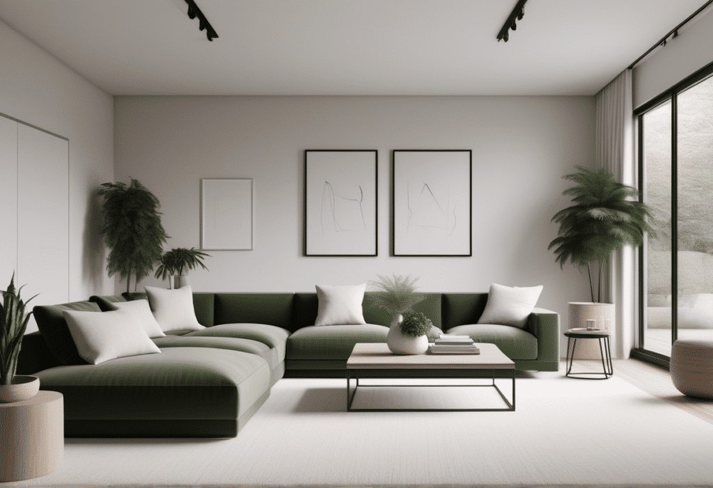 modern minimalist home decor aesthetic living room pictures