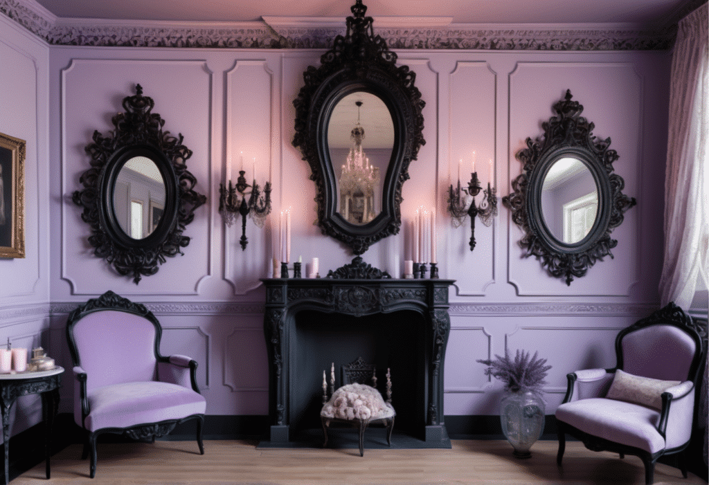 pastel goth room decor aesthetic