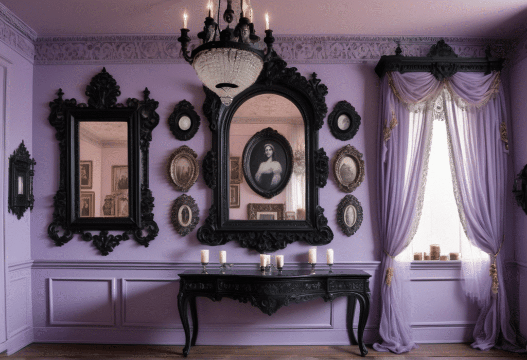 pastel goth room decor aesthetic