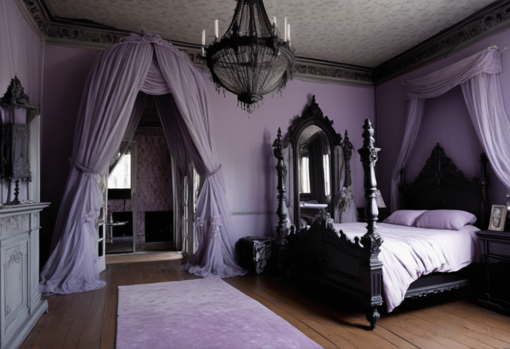 pastel goth room decor aesthetic