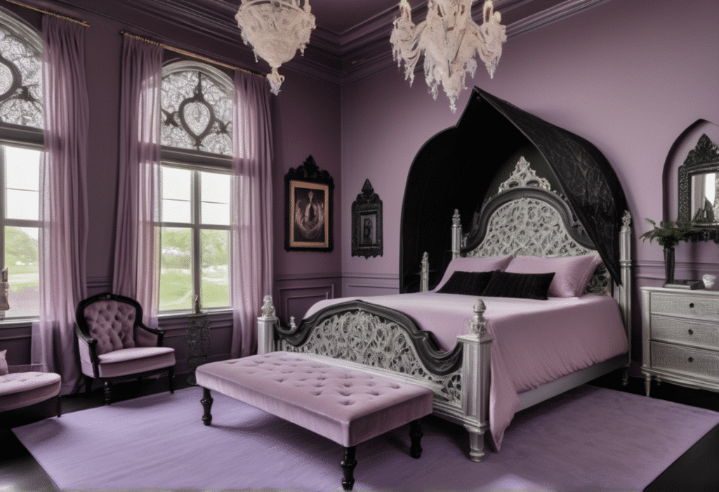 pastel goth room decor aesthetic