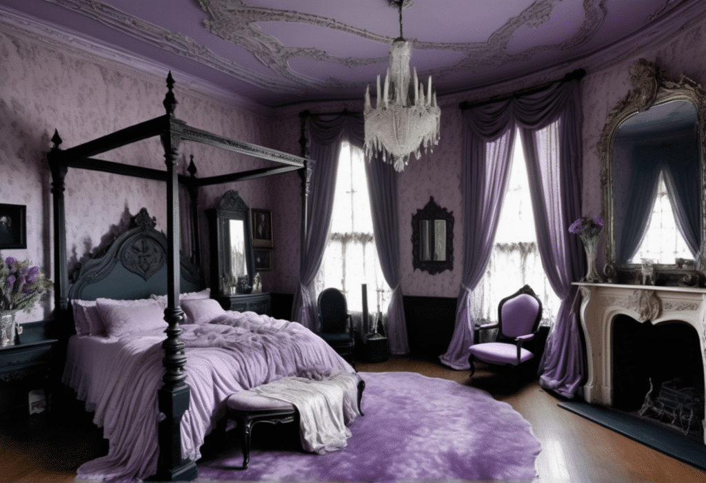 pastel goth room decor aesthetic