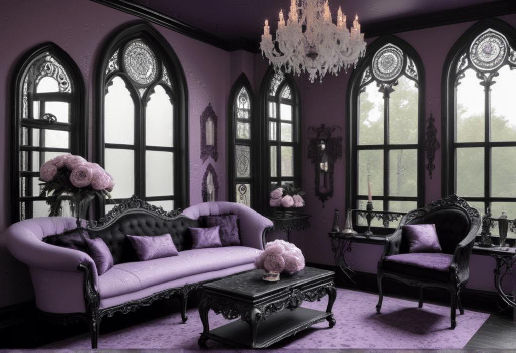 pastel goth room decor aesthetic