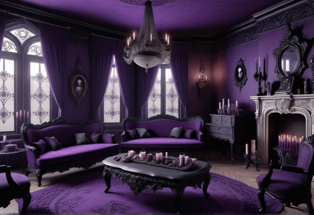 pastel goth room decor aesthetic