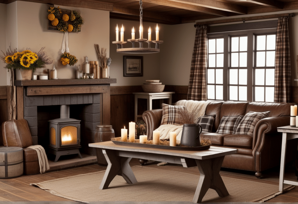 rustic home decor aesthetic living room pictures