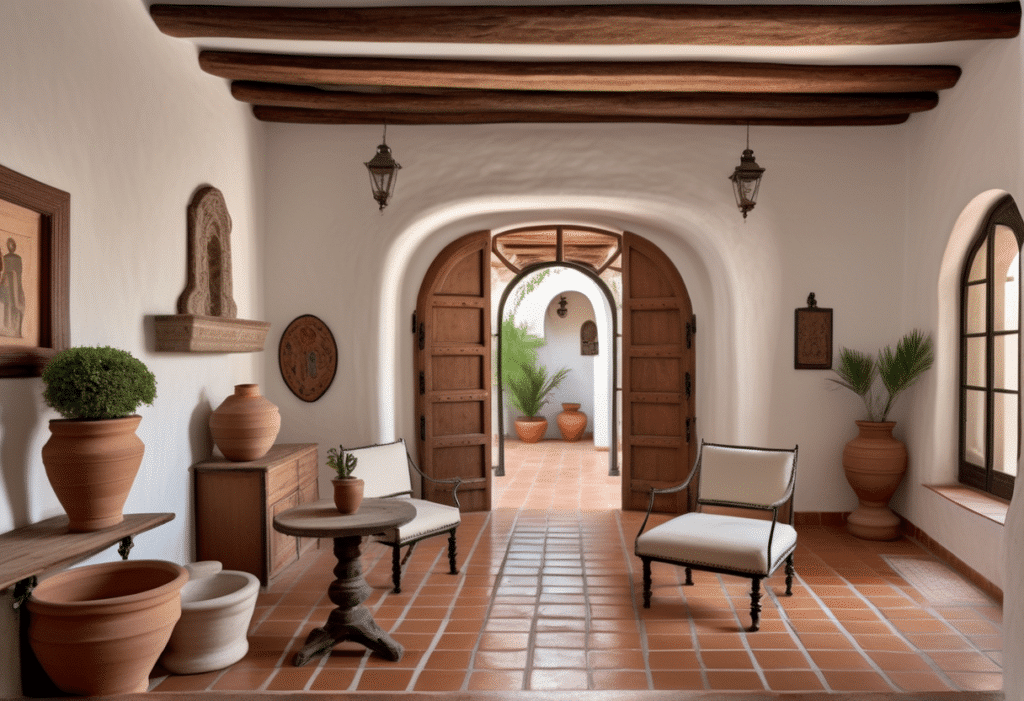 spanish colonial home decor aesthetic living room pictures