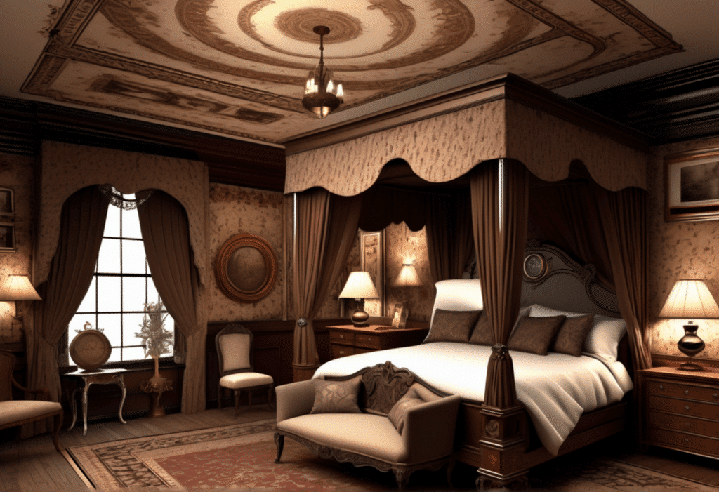 steampunk victorian style home decor aesthetic