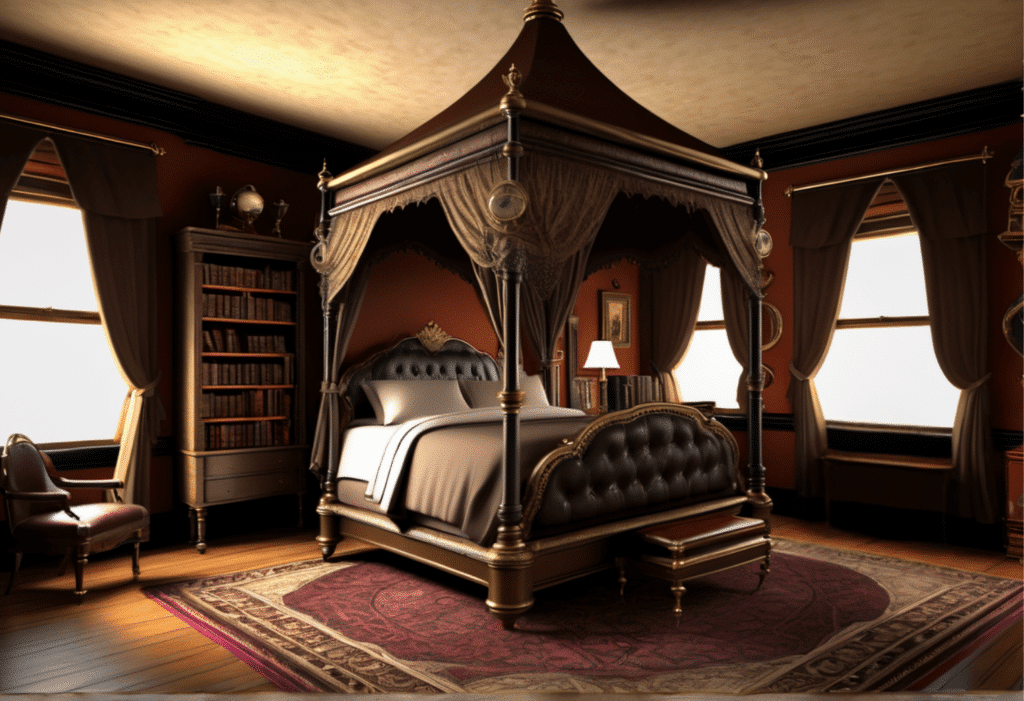 steampunk victorian style home decor aesthetic