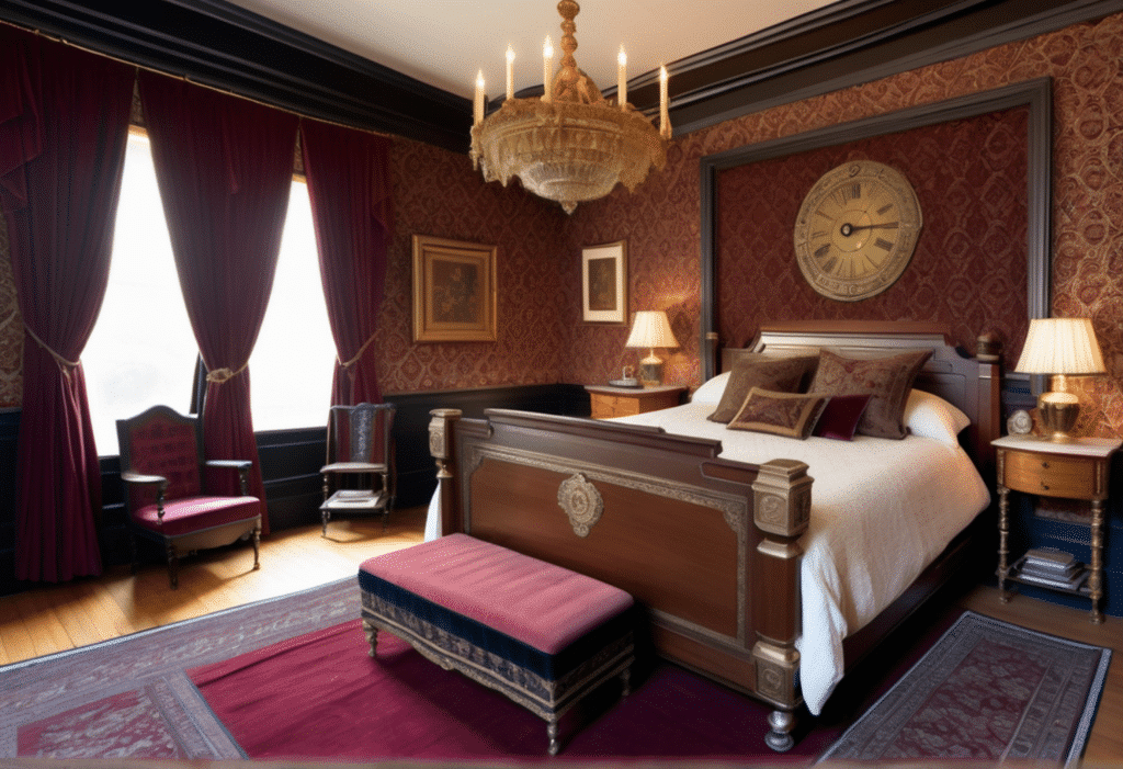 steampunk victorian style home decor aesthetic