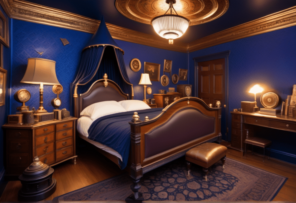 steampunk victorian style home decor aesthetic