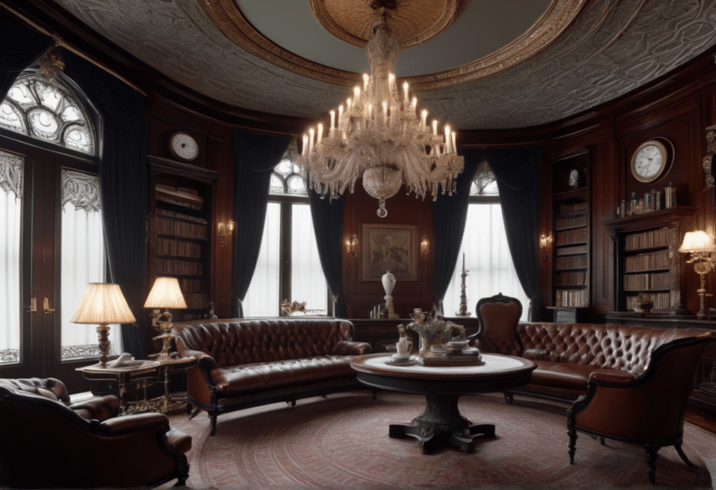 steampunk victorian style home decor aesthetic