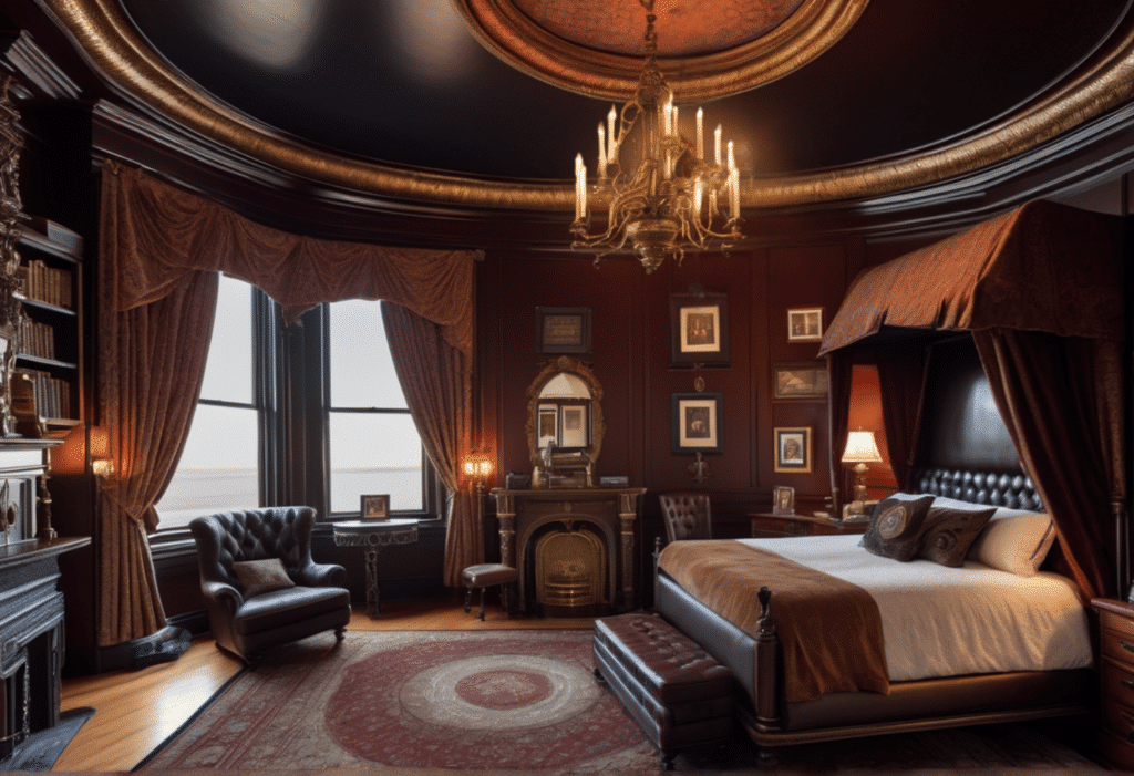 steampunk victorian style home decor aesthetic