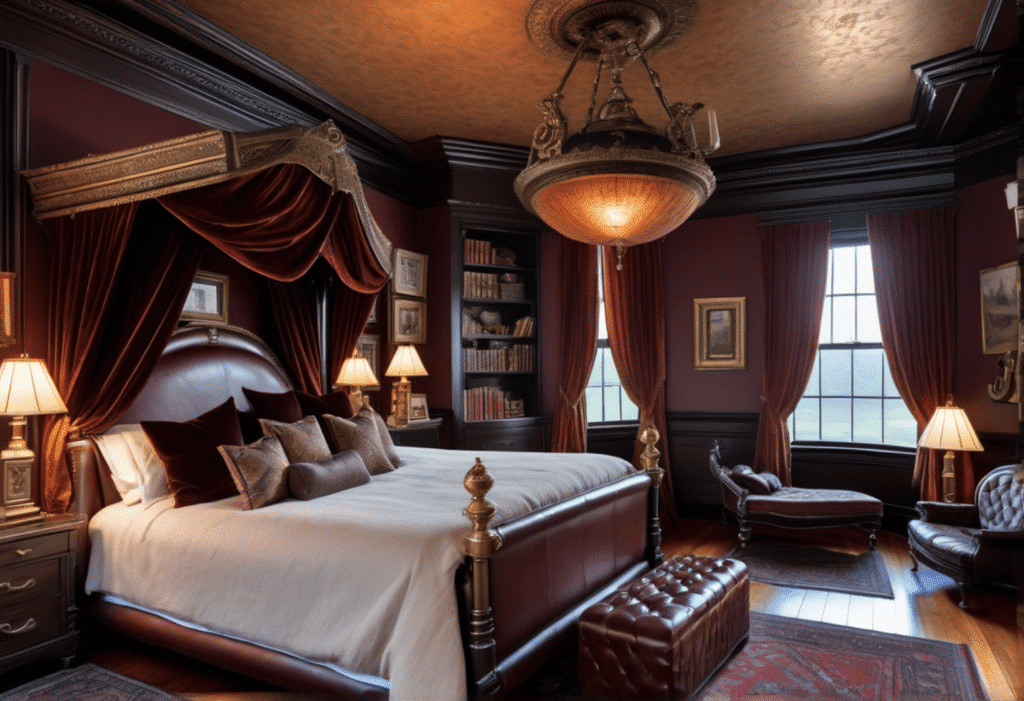 steampunk victorian style home decor aesthetic