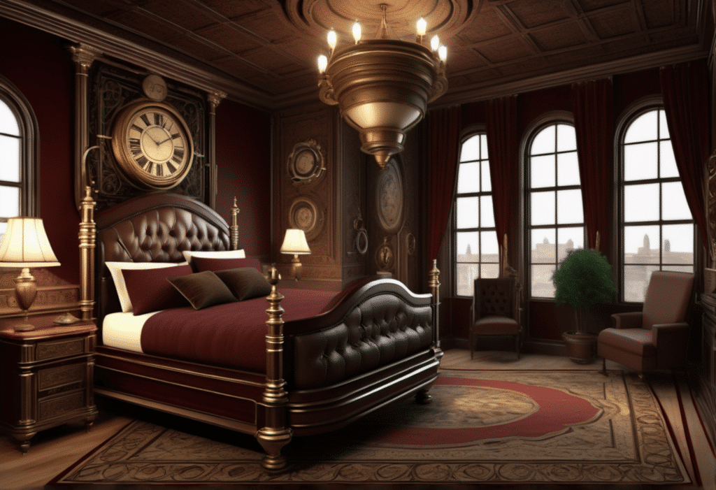 steampunk victorian style home decor aesthetic