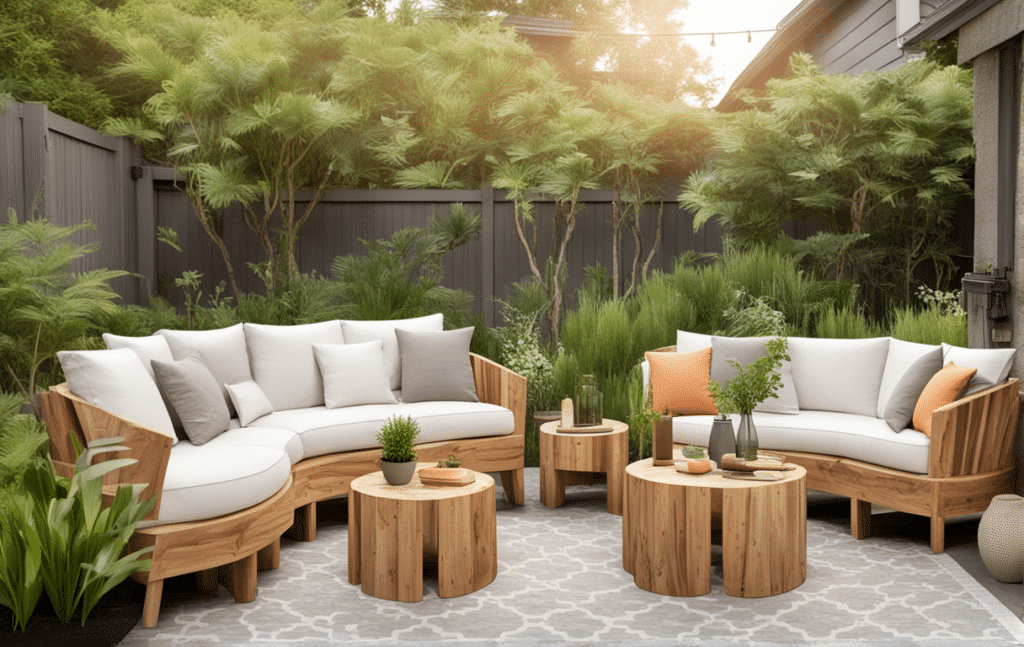 furniture trends 2024 eco-friendly outdoor furniture