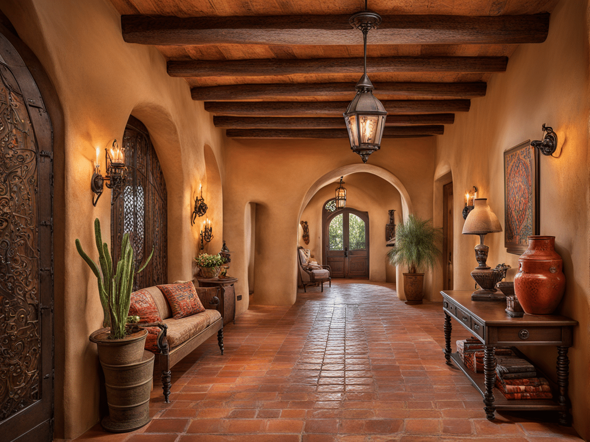 spanish colonial house interior