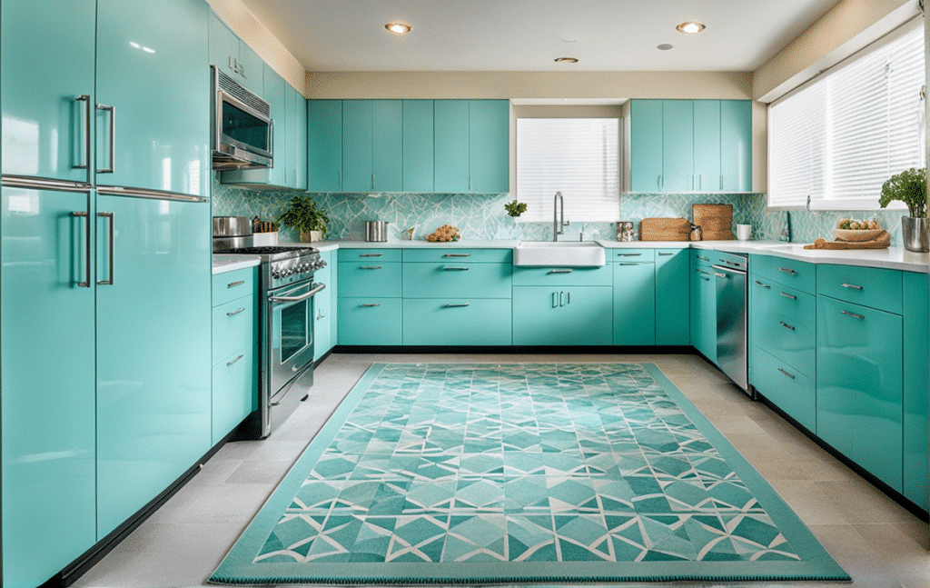 retro kitschy kitchen decor ideas