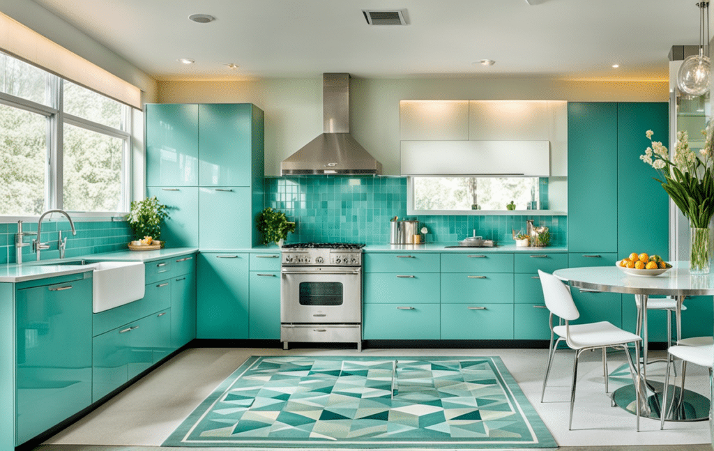 retro kitschy kitchen decor ideas