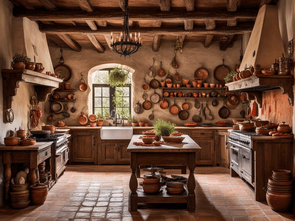 spanish style kitchen - spanish revival kitchen