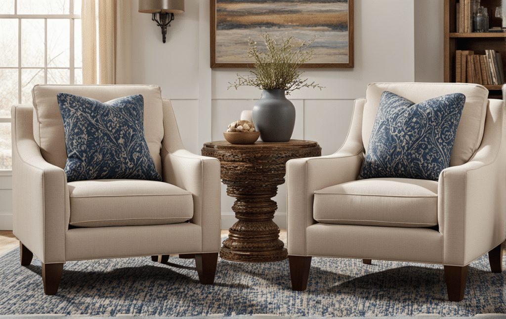 furniture trends 2024 performance fabric comfortable upholstered chairs