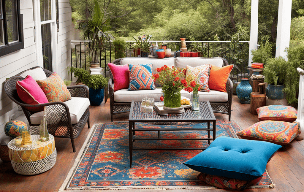 furniture trends 2024 eclectic outdoor patio furniture