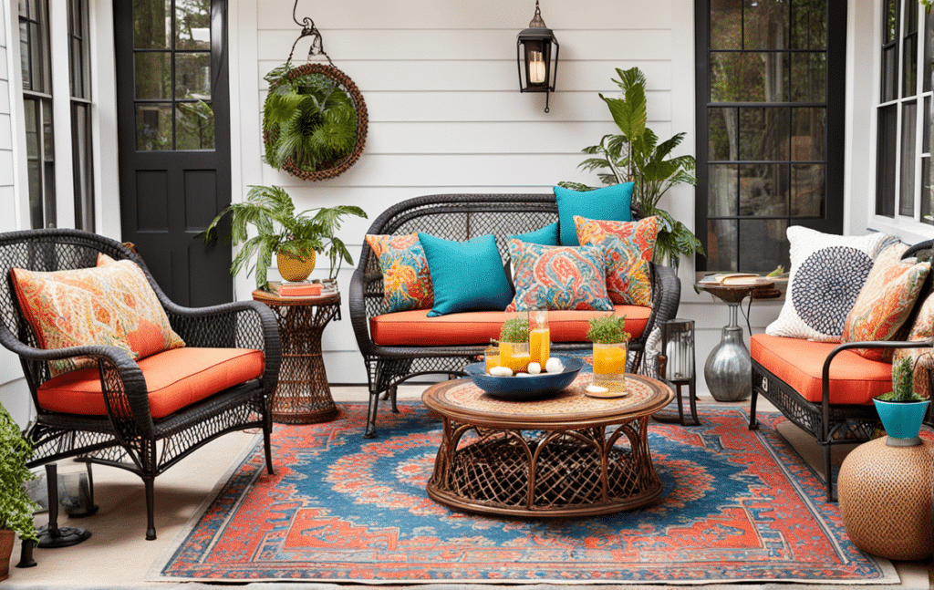 furniture trends 2024 eclectic outdoor patio furniture