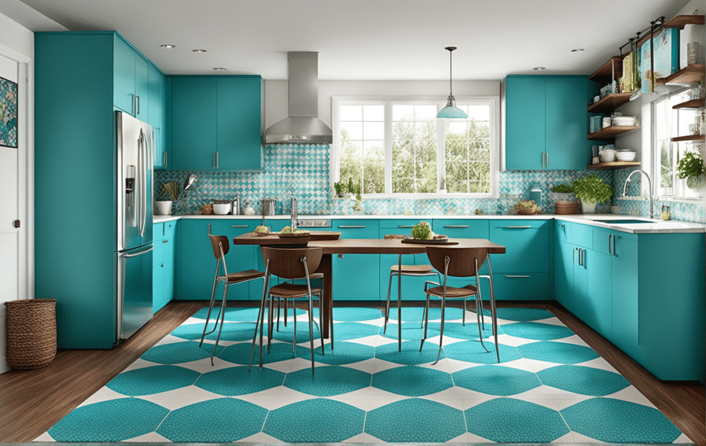 retro kitschy kitchen decor ideas