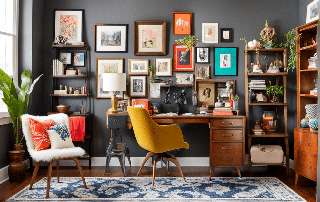 furniture trends 2024 personalized eclectic workspace furniture