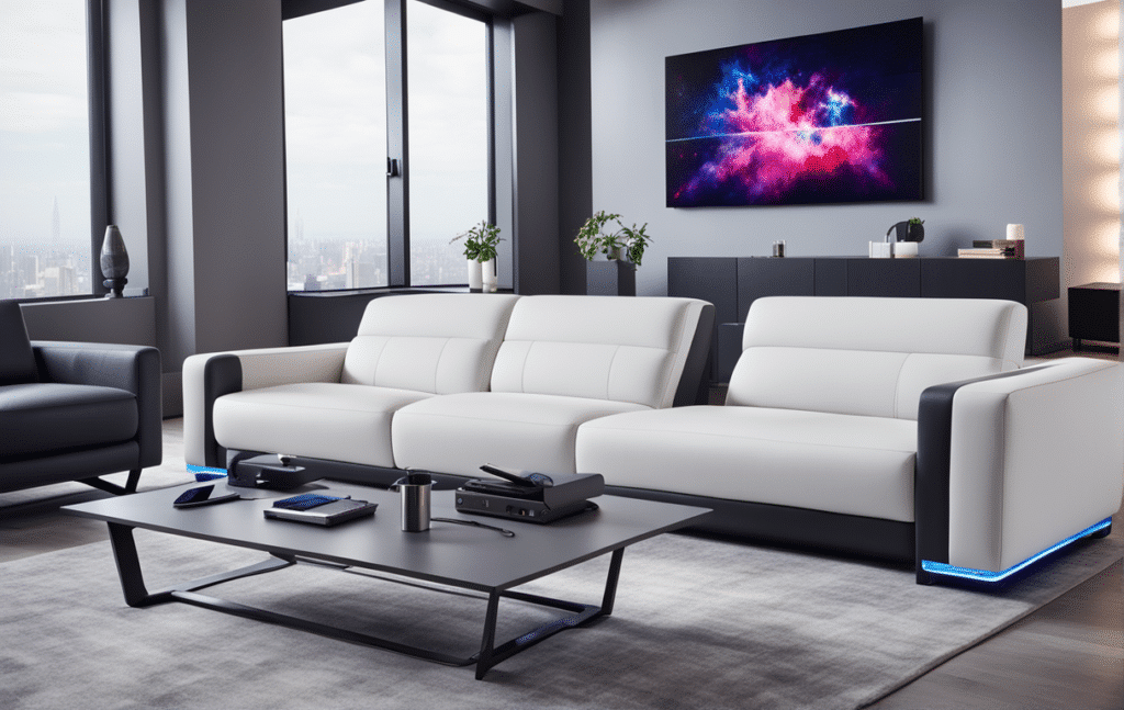 furniture trends 2024 smart sofa