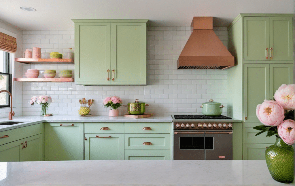 vintage kitschy kitchen decor ideas