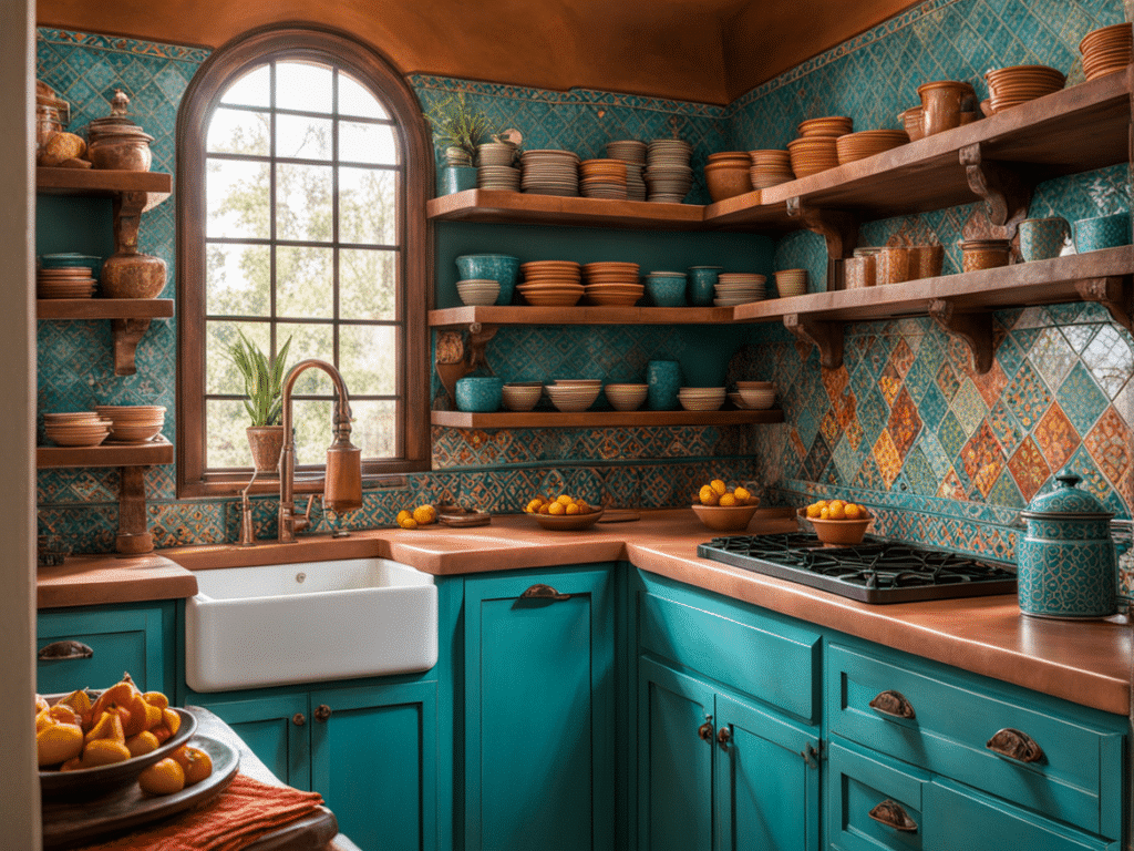 spanish style kitchen