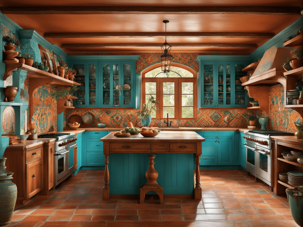 spanish style kitchen